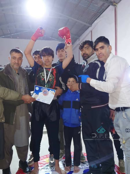 بلخ؛ مسابقات سبک فول کانتک کیک بوکسینگ با اشتراک هشتاد ورزشکار در شهر مزار شریف برگزار گردید