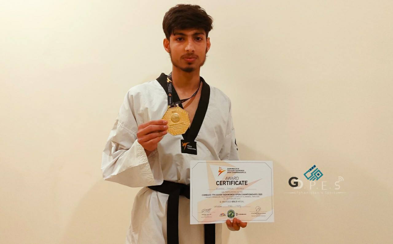 د تکواند اسيايي ازادو سياليو"G2" پر دوام؛ دوو افغان ورزشکارانو د طلا مډالونه وګټل