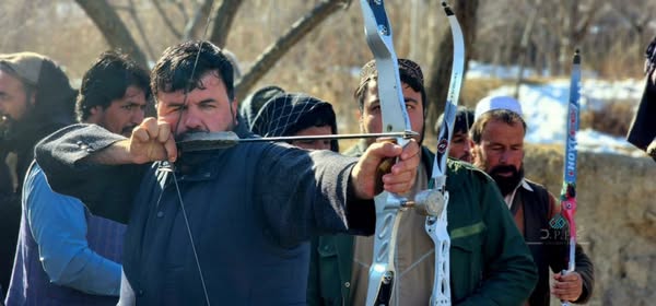میدان وردګ؛ په چک ولسوالۍکې د ٦٠ غشي ويشتونکو ترمنځ د غشي ويشتلو سیالۍ پای ته ورسېدې