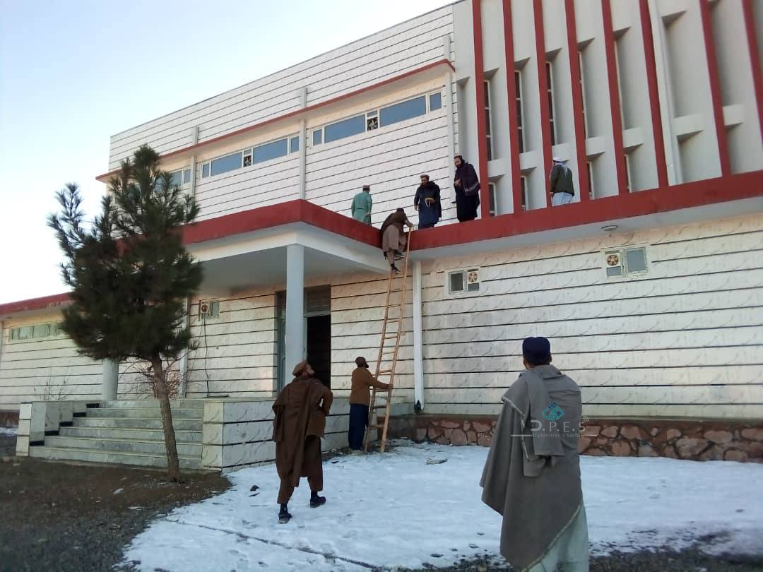 هیئت رهبری اداره ورزش از آمریت تربیت بدنی ولایت لوگر دیدن نمودند