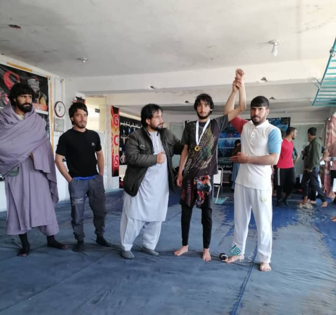 پکتيا کې د ۵۰ ورزشکارانو ترمنځ د سامبو کورش سيالۍ وشوې