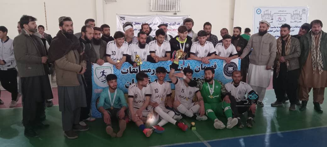 پروان؛ رقابتهای فوتسال میان ۲۰ تیم در شهر چاریکار برگزار شد