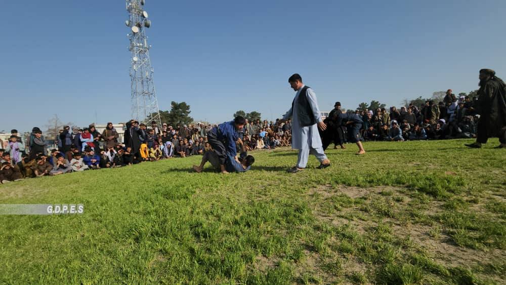 جوزجان؛ مسابقات کورش با اشتراک ۶۰ ورزشکار در شهر شبرغان به پایان رسید