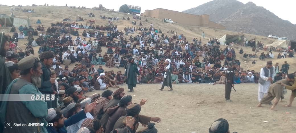 دایکندی؛ رقابت‌های کشتی محلی میان ۴۰ تن در ولسوالی پاتو برگزار شد