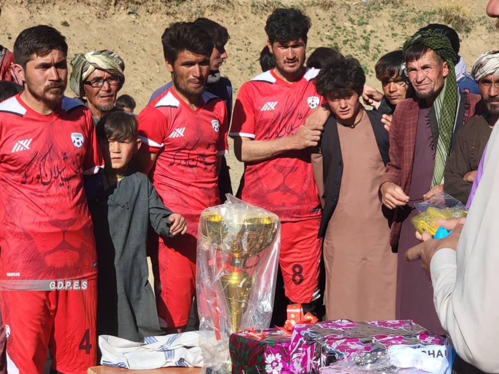 دایکندی؛ مسابقات فوتبال با اشتراک هشت تیم با قهرمانی تیم جهش تگاب به پایان رسید
