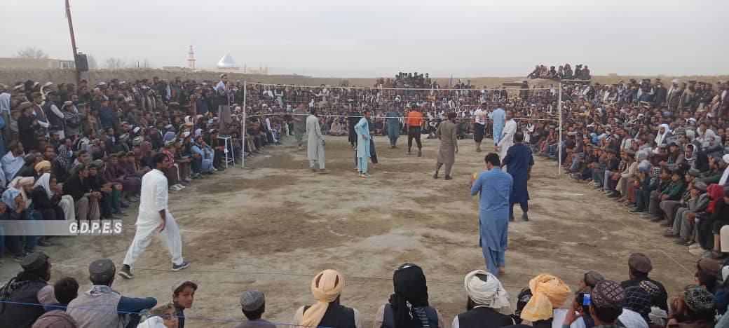 پکتیکا؛ په بکخېل ولسوالۍ کې د ۲۰ لوبډلو ترمنځ د والیبال سیالۍ پای ته ورسېدې