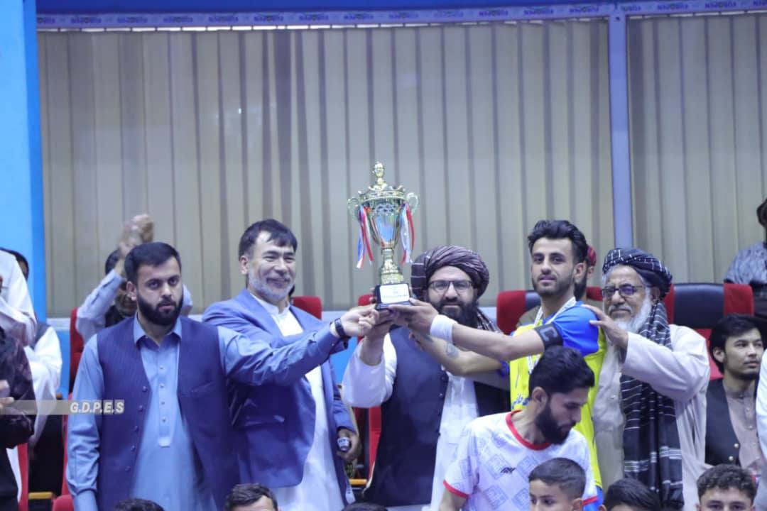 کابل؛ د مرکزی زون فوټسال سیالۍ د جبل السراج شاهين لوبډلې په اتلولۍ پای ته ورسېدې