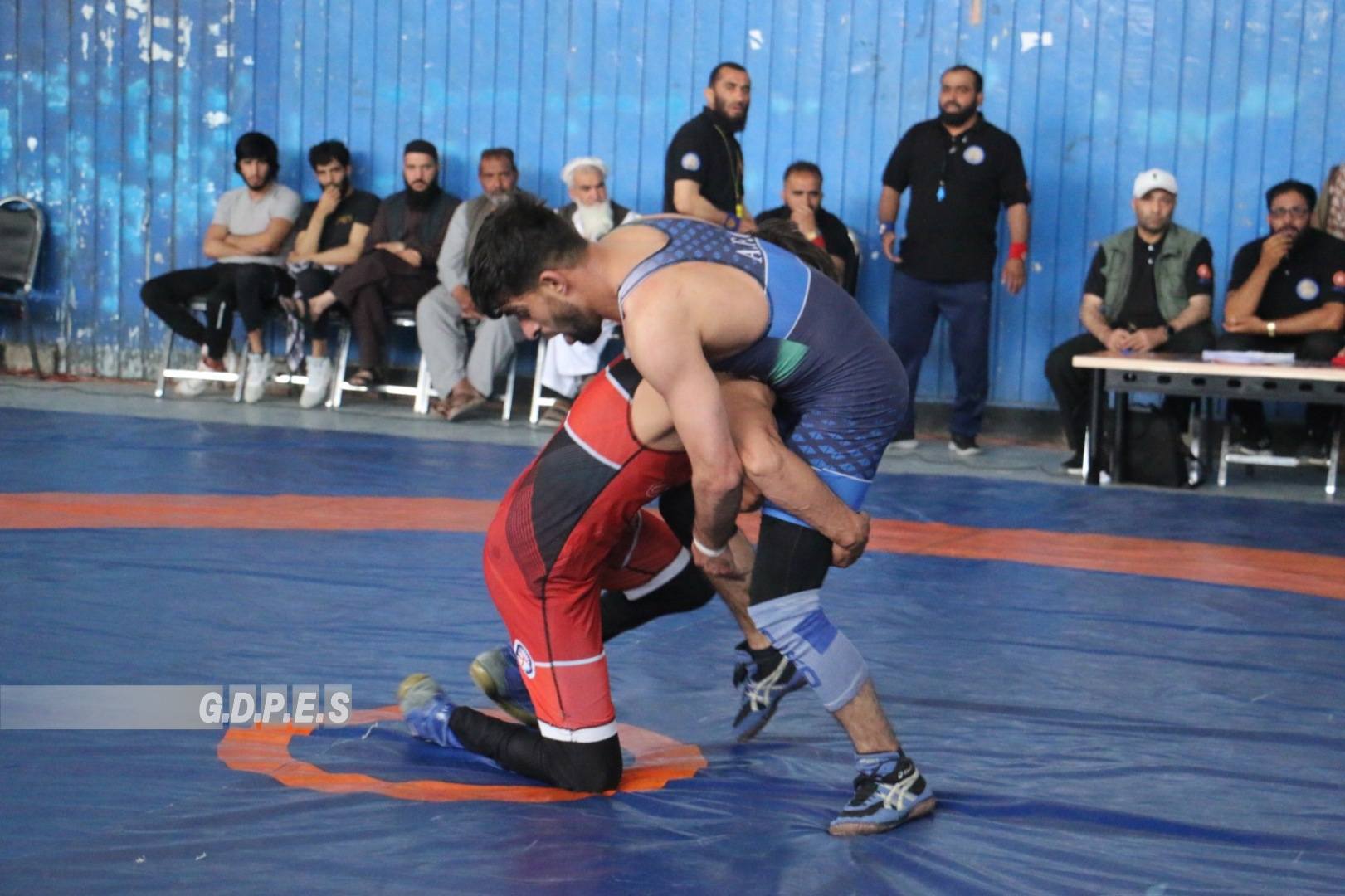 د کابل ختيځ زون د ۱۲۰ ورزشکارانو ترمنځ د پهلوانۍ ټاکنيزې سيالۍ پيل شوې