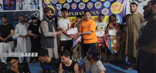 زابل؛ مرکز قلات ښار کې د ۲۵ ورزشکارانو ترمنځ رزمي سیالۍ ترسره شوې