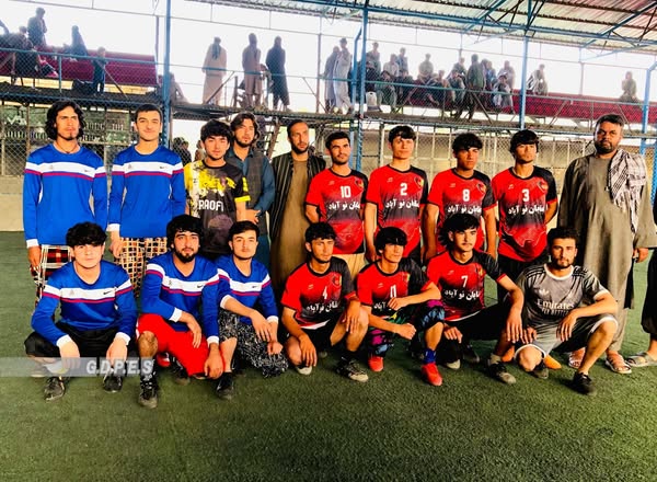 بغلان؛ نهرین ولسوالۍ کې د ۲۰ لوبډلو ترمنځ د فوټسال سیالۍ پيل شوې