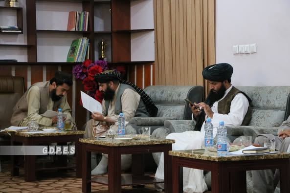 د ورزش ادارې عمومي رئیس مولوي احمد الله وثیق د هرات ولایت له ورزشي ادارې لیدنه وکړه