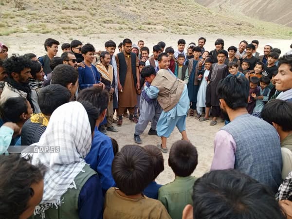 دایکندی؛ مسابقات کورش با اشتراک ۲۰ ورزشکار در ولسوالی خدیر برگزار گردید