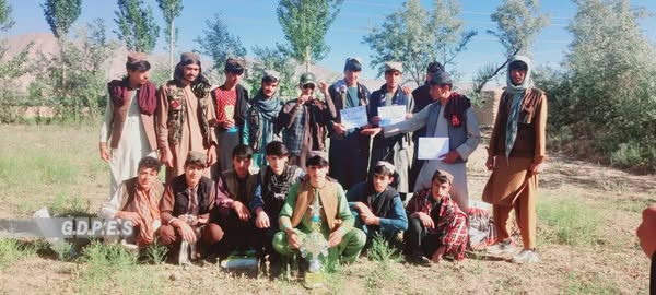 ميدان وردگ؛ سيدآباد ولسوالۍ کې د ۲۷ لوبډلو ترمنځ د واليبال سيالۍ پای ته ورسېدې