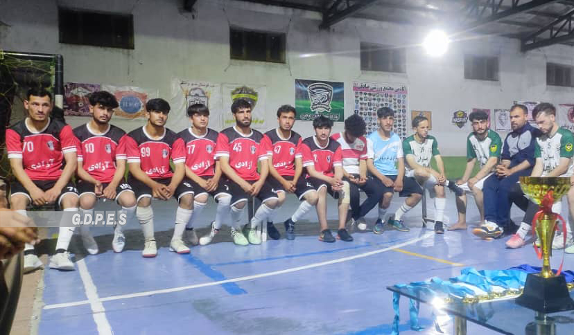 رقابت‌های فوتسال میان چهار تیم در پروان برگزار شد