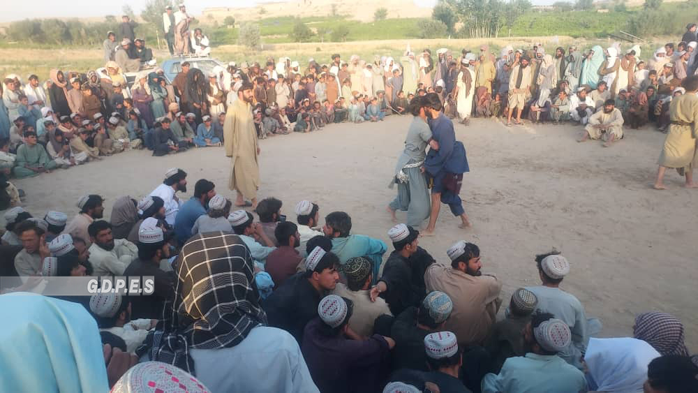 زابل کې د ۴۰ غېږ نيونکو ترمنځ د غېږ نيونې سيمه ييزې سيالۍ وشوې