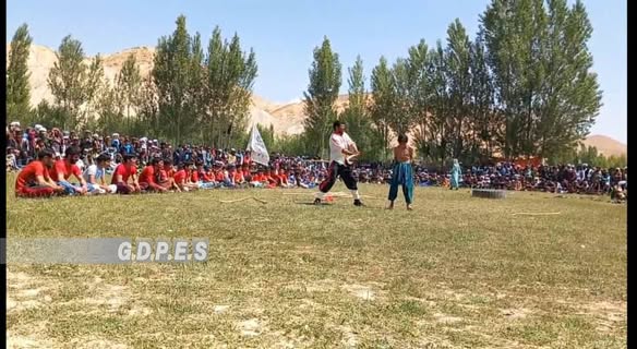 غور؛ نمایش های ورزشی در ولسوالی پسابند برگزار شد