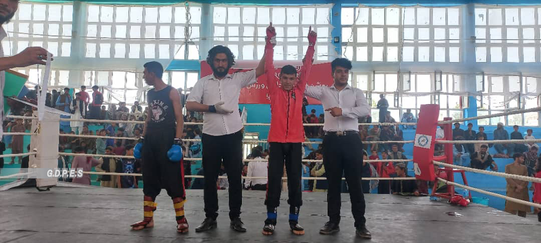 غزني کې د ۱۵۰ ورزشکارانو ترمنځ د کونګ فو شپاړلسم پړاو سيالۍ وشوې