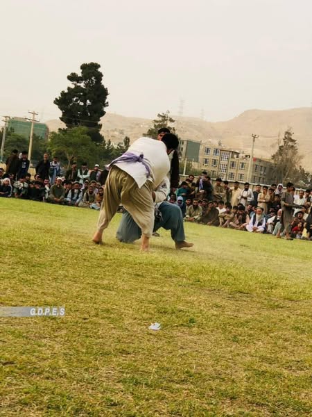 بغلان؛ مسابقات پهلوانی کورش با اشتراک ۴۰ ورزشکار در شهر پلخمری برگزار گردید