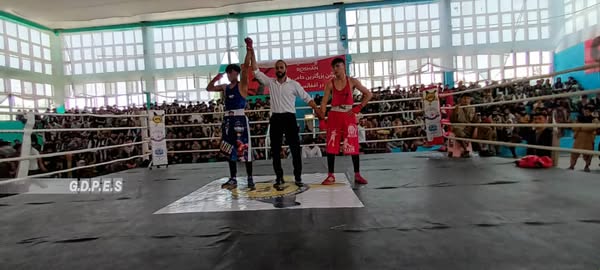 غزني کې د ۱۲۲ ورزشکارانو ترمنځ د بوکسينګ سيالۍ ترسره شوې