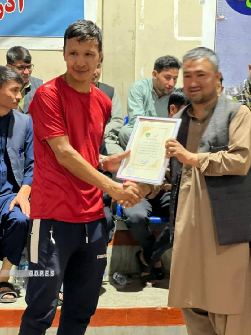 رقابت‌های فوتسال میان شش تیم در بامیان خاتمه یافت