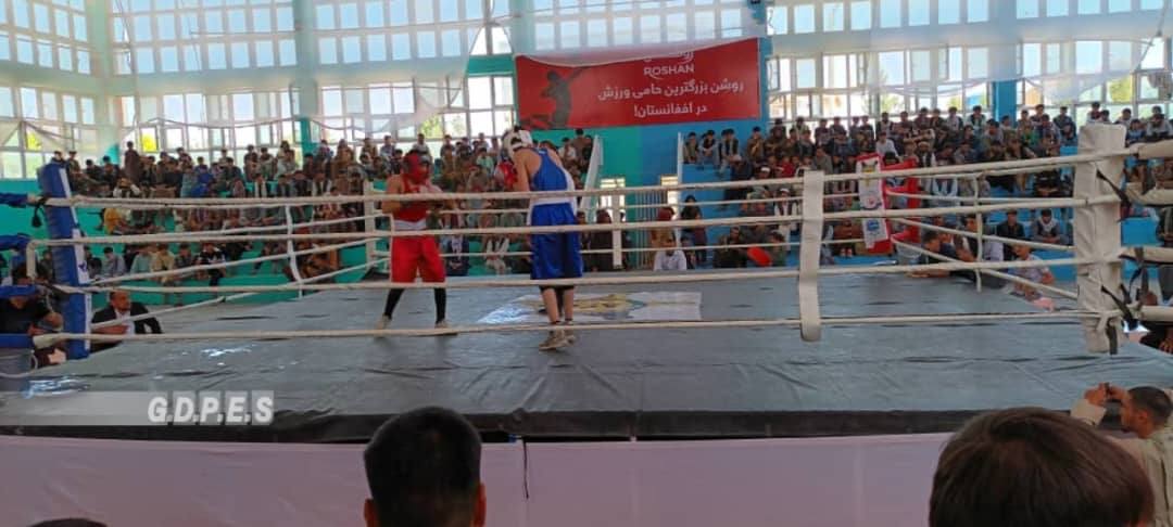 مسابقات بکسینگ بین۱۲۲ ورزشکار در غزنی آغاز شد