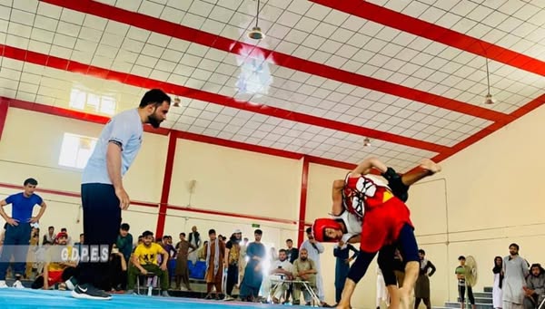 ننګرهار کې د پنځوس ورزشکارانو ترمنځ د ووشو سیالۍ ترسره شوې