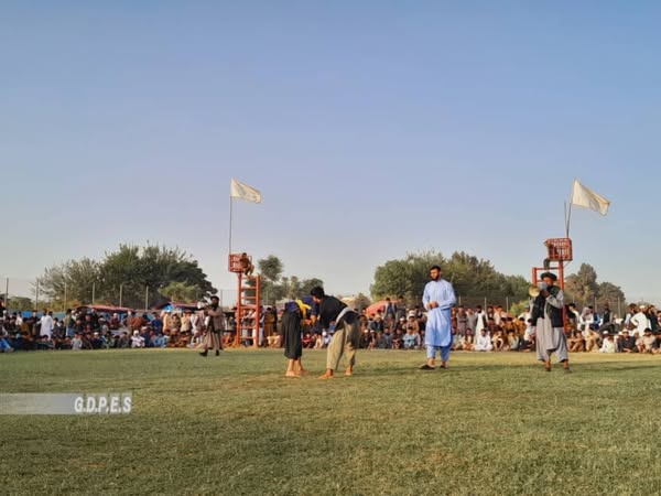 کندز کې د ٧٥ ورزشکارانو ترمنځ د سیمه ییزې پهلواني سیالۍ ترسره شوې