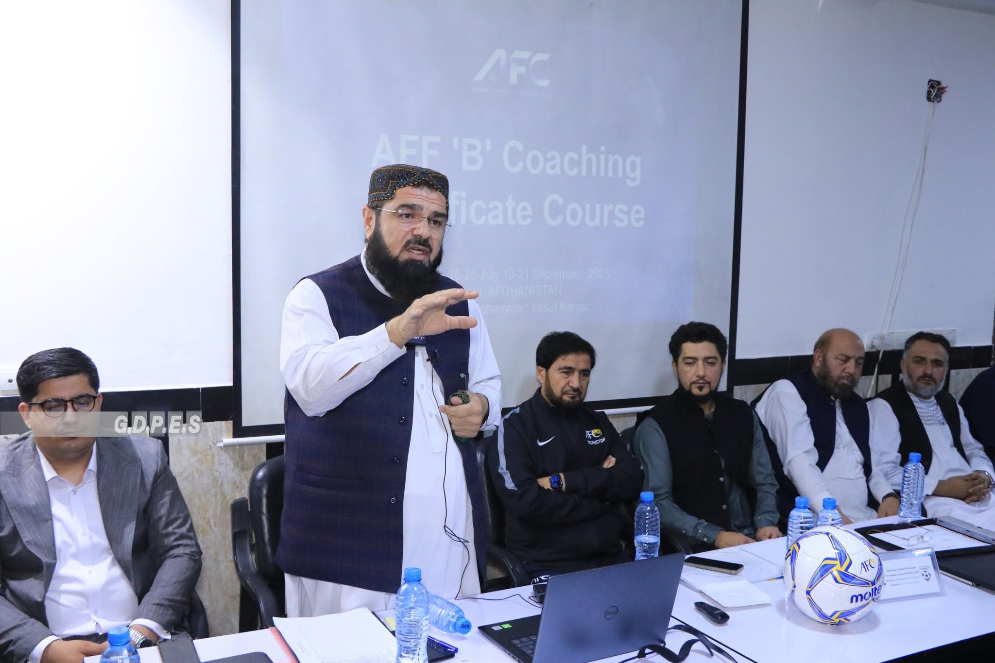 کابل؛ کورس مربیگری درجه B کنفدراسیون فوتبال آسیا با حضور ۲۶ مربی آغاز گردید