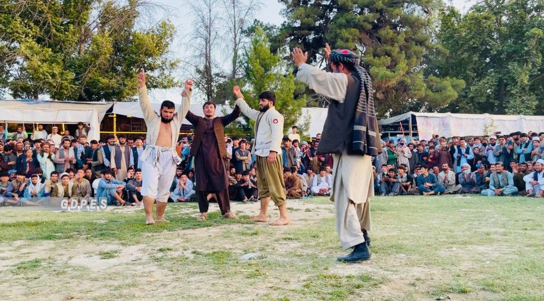 تخار؛ مرکز تالقان ښار کې د سيمه ييزې غېږنيونې سيالۍ ترسره شوې