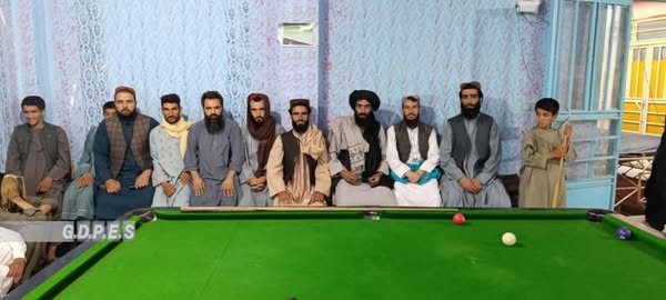 افتتاح کلب ورزشی سنوکر جوانان گلران در ولسوالی گلران ولایت هرات