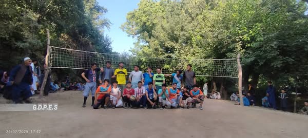 آغاز رقابت های والیبال در ولسوالی کیتی دایکندی