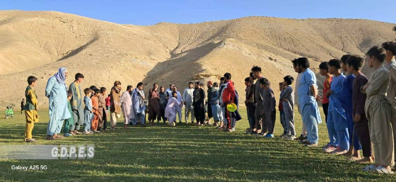 مسابقات پرتاپ سنگ در مرکز ولایت بامیان برگزار شد