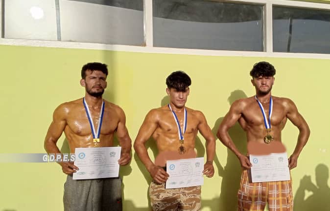 کاپيسا کې د ۳۵ ورزشکارانو ترمنځ د بدن ښکلا ټاکنيزې سيالۍ ترسره شوې