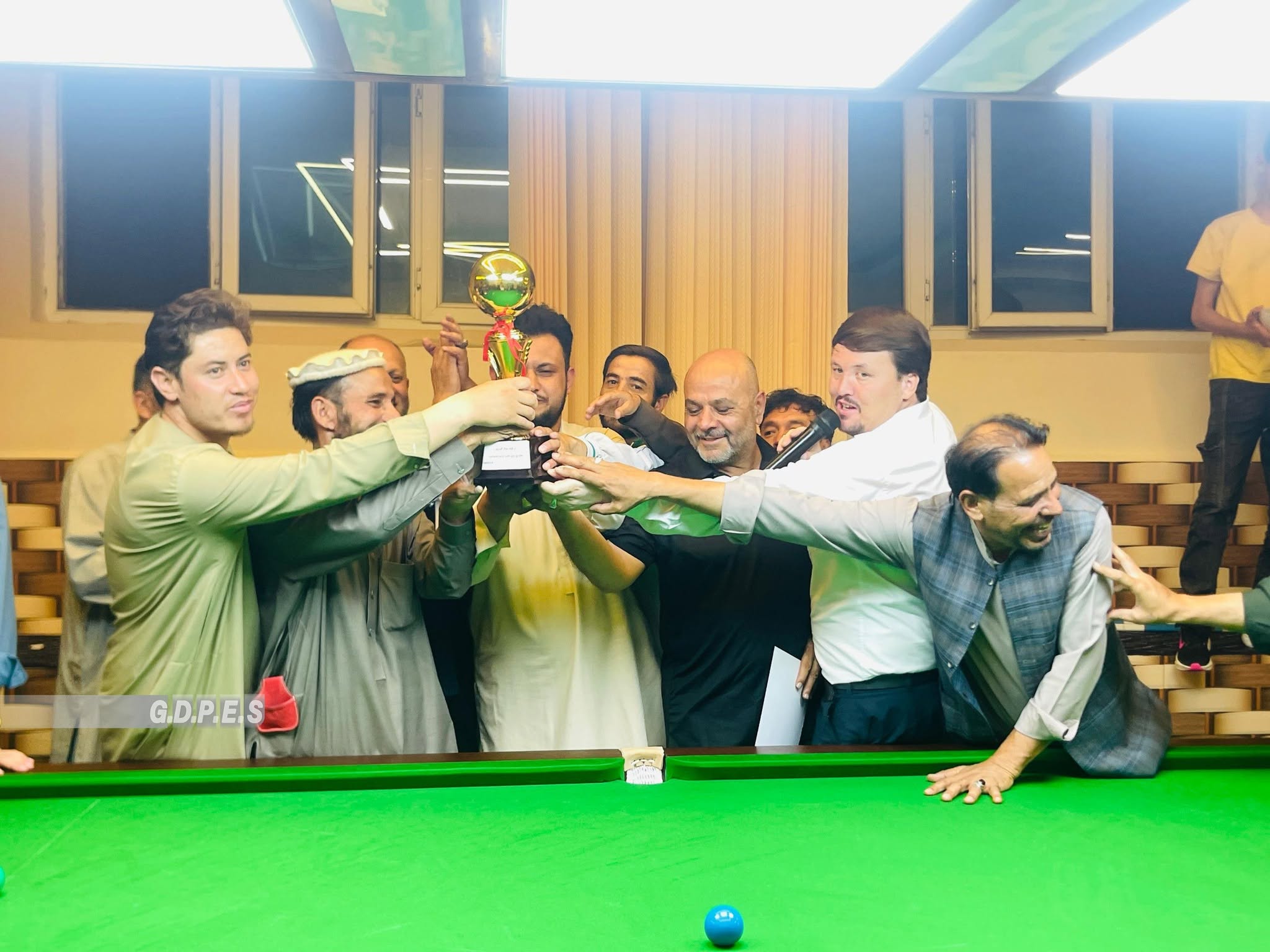 رقابتهای سنوکر میان ۸۸ ورزشکار در کابل برگزار شد