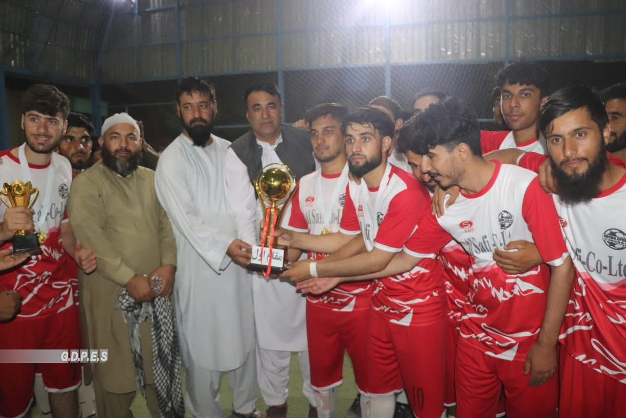 جوزجان؛ مسابقات گروپ B فوتسال ولسوالی آقچه پایان یافت
