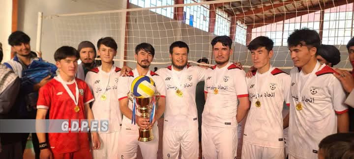 تیم والیبال اتحاد شهرستان قهرمان رقابت های والیبال در دایکندی شد