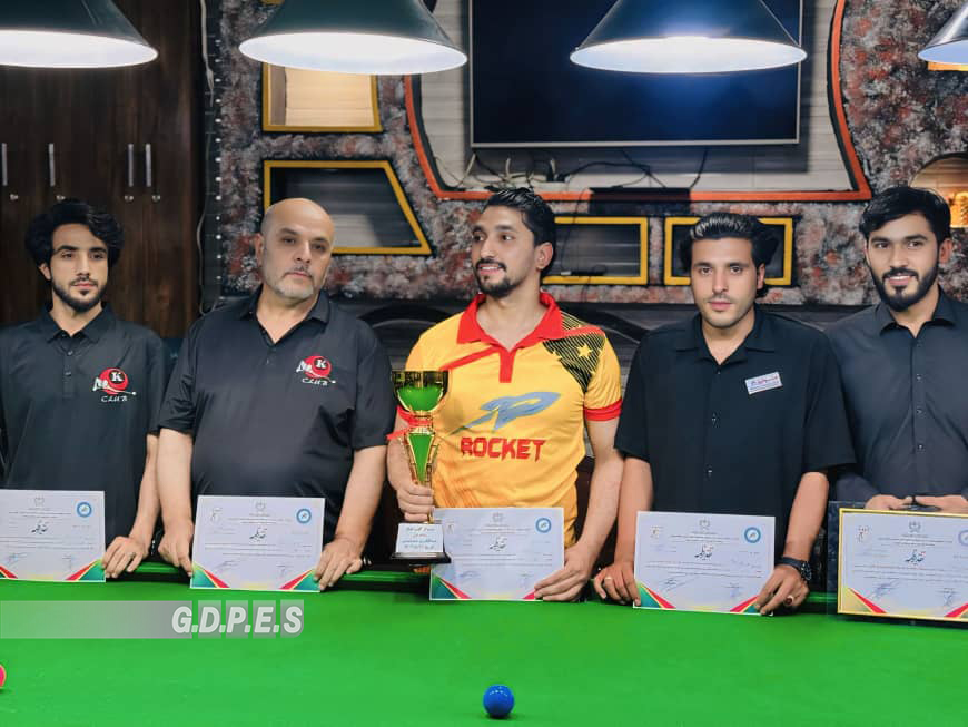 کابل؛ چهارمین دور مسابقات سنوکر میان ۹۰ ورزشکار برگزار شد