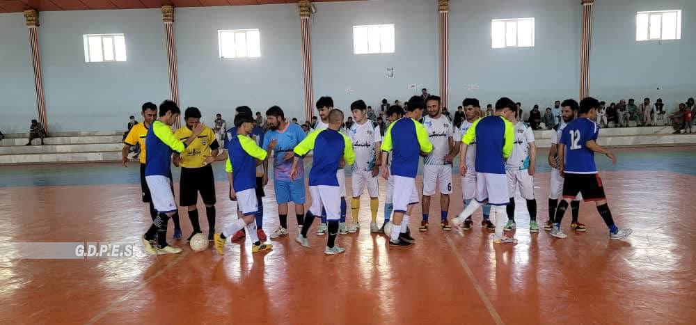 دایکندي؛ مرکز نیلي کې د ۳۸ لوبډلو ترمنځ د فوټسال ټورنمنټ پيل شو