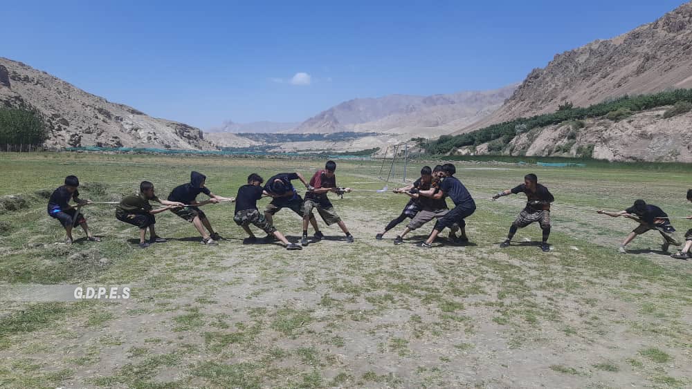 برگزاری رقابت‌های ریسمان کشی در پروان