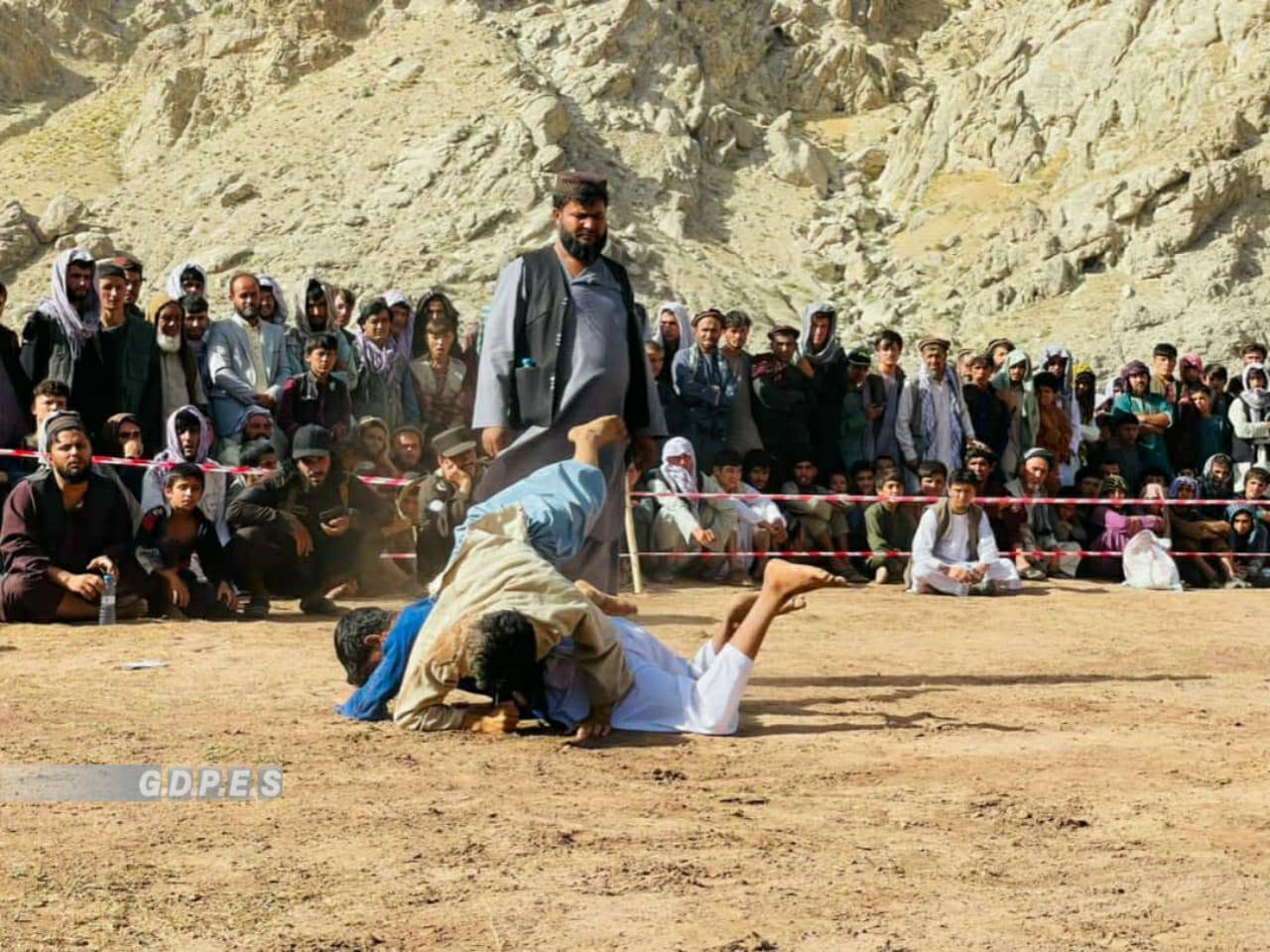 بغلان؛ رقابت های پهلوانی در ولسوالی نهرین برگزار شد