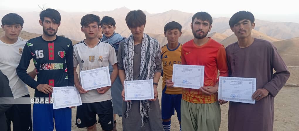 دایکندي؛ اشترلي ولسوالۍ کې د ۲۵ ورزشکارانو ترمنځ د تیږې اچولو سیالۍ ترسره شوې