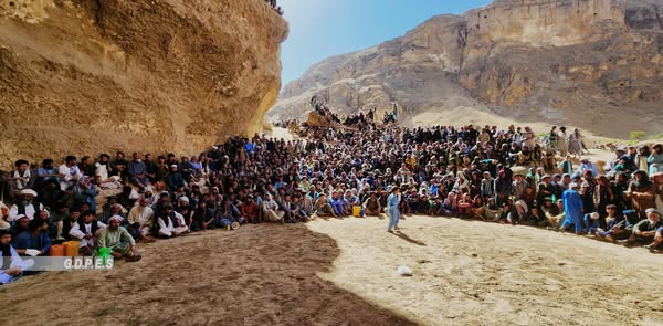 بلخ؛ مسابقات کشتی محلی با اشتراک ۶۰ ورزشکار در ولسوالی کشنده برگزار شد