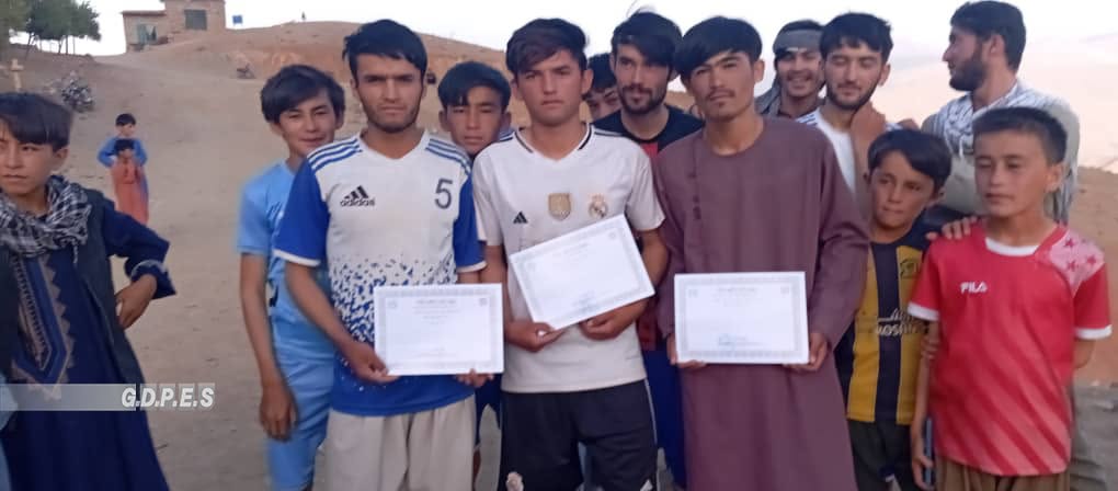 دایکندی؛ مسابقات دوش با اشتراک پانزده ورزشکار در ولسوالی اشترلی برگزار گردید