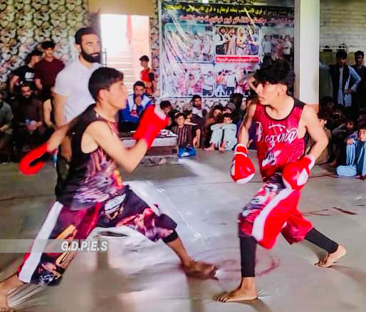 ننګرهار؛ په خوږياڼو ولسوالۍ کې د ۵۰ ورزشکارانو ترمنځ د ووشو سيالۍ وشوې