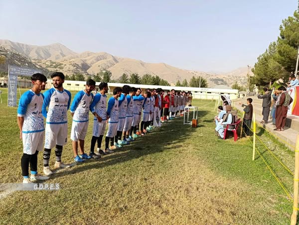 بدخشان؛ مسابقات فوتبال با اشتراک دوازده تیم در شهر فیض آباد آغاز گردید