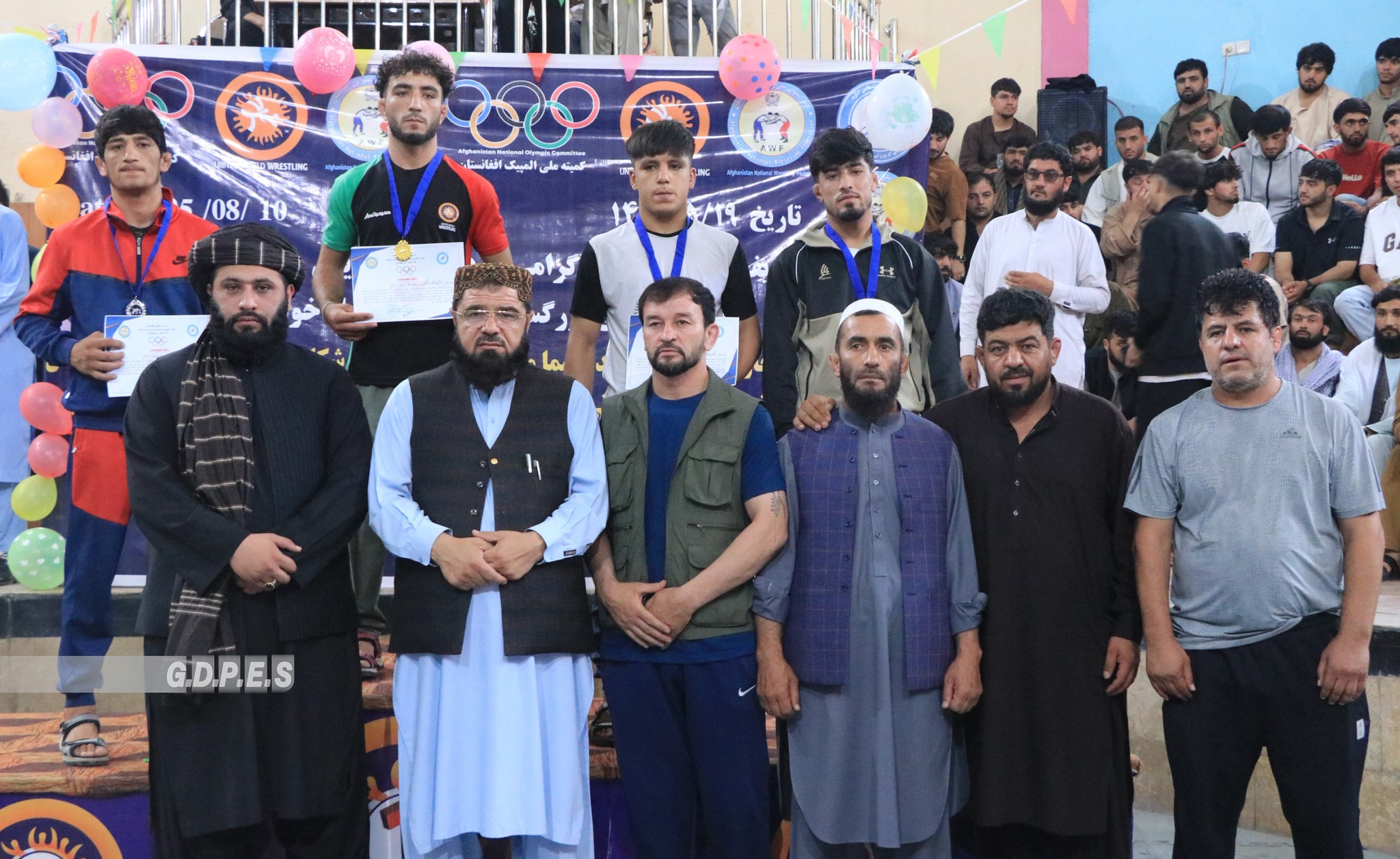 د کابل ښار د لویانو ورزشکارانو د پهلوانۍ منتخبې لوبډلې ۸۰ ورزشکاران وستایل شول