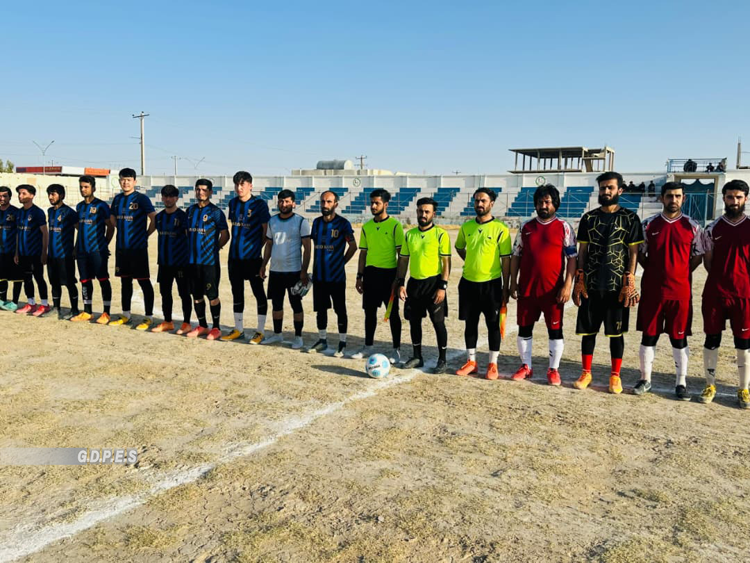 نیمروز؛ جام حذفی فوتبال در شهر زرنج آغاز شد