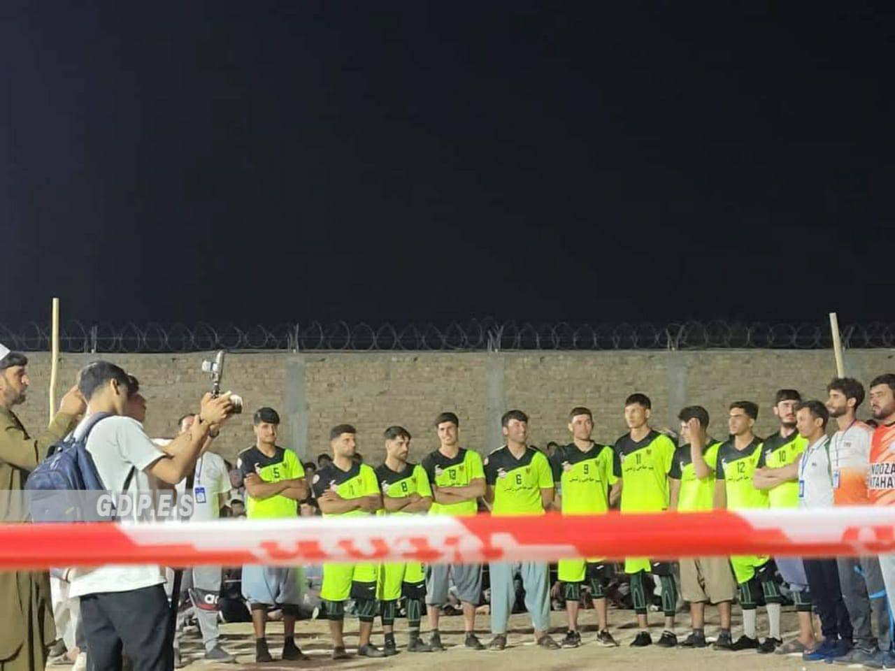 بلخ ؛ په مرکز مزار شريف ښار کې د شپږو لوبډلو ترمنځ د واليبال سیالۍ وشوې