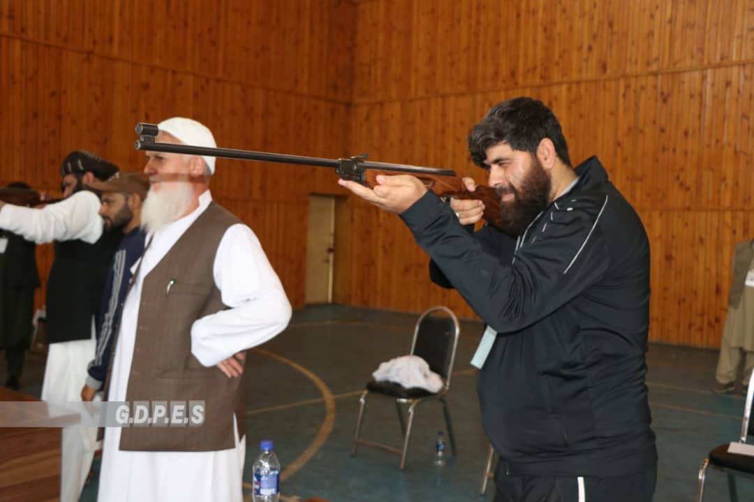 کابل؛ مسابقات انتخابی نشان‌زنی شهر کابل با اشتراک ۳۴ ورزشکار برگزار گردید