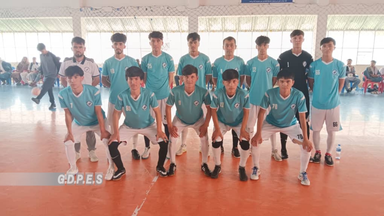 غزنی؛ مسابقات فوتسال بین چهار تیم در ولسوالی جاغوری برگزار شد